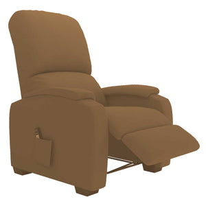 Poltrona elettrica reclinabile alzapersona Lady beige Baldiflex poggiapiedi