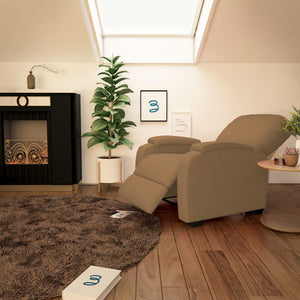 Poltrona elettrica reclinabile alzapersona Lady beige Baldiflex