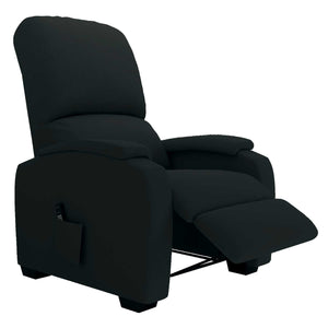 Poltrona elettrica reclinabile alzapersona Lady nera Baldiflex poggiapiedi