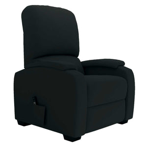 Poltrona elettrica reclinabile alzapersona Lady nera Baldiflex lato