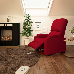Poltrona elettrica reclinabile alzapersona Lady rossa Baldiflex