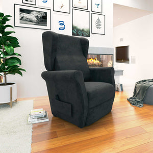 Poltrona relax reclinabile elettrica alzapersona grigio grafite Flora Baldiflex